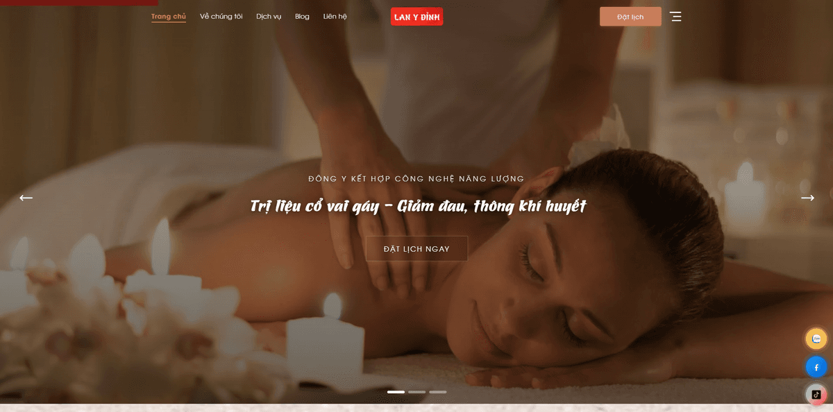 Website Lan Y Đỉnh – chuyển đổi số thương hiệu Đông y